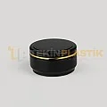 50 ML Tek Cidarlı Siyah Plastik Krem Kutusu Gold Yaldızlı Plastik Krem Kavanozu 50 ML Tek Cidarlı Siyah Plastik Krem Kutusu Gold Yaldızlı Plastik Krem Kavanozu