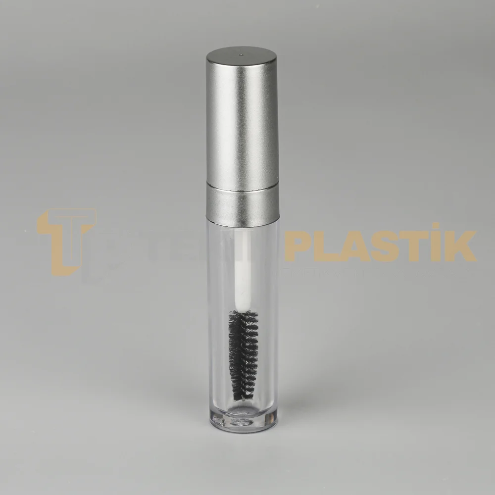 5 ml Plastik Kaş Kirpik Ambalajı Gümüş Renk Kirpik Ambalajı Siyah Fırçalı 5 ml Plastik Kaş Kirpik Ambalajı Gümüş Renk Kirpik Ambalajı Siyah Fırçalı