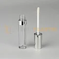 5 ml Plastik Lip Gloss Dudak Parlatıcı Ambalajı Gümüş Kaplama 5 ml Plastik Lip Gloss Dudak Parlatıcı Ambalajı Gümüş Kaplama
