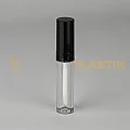 5 ml Plastik Lip Gloss Dudak Parlatıcı Ambalajı Siyah Renk 5 ml Plastik Lip Gloss Dudak Parlatıcı Ambalajı Siyah Renk