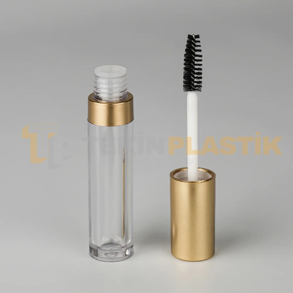 5 ml Plastik Kaş Kirpik Ambalajı Gold Renk Kirpik Ambalajı Siyah Fırçalı 5 ml Plastik Kaş Kirpik Ambalajı Gold Renk Kirpik Ambalajı Siyah Fırçalı