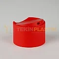 24 mm Geniş Büyük Disc Top Kapak Şampuan Kapak Kırmızı Renk 24 mm Geniş Büyük Disc Top Kapak Şampuan Kapak Kırmızı Renk