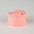 24 mm Geniş Büyük Disc Top Kapak Şampuan Kapak Pembe Renk