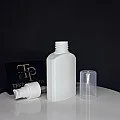 100 ML Beyaz Yassı Plastik Şişe - Plastik Kapaklı Losyon Pompalı 100 ML Beyaz Yassı Plastik Şişe - Plastik Kapaklı Losyon Pompalı