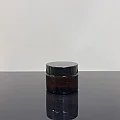 50 ml Amber Cam Krem Kavanozu Siyah Kapaklı Tıpalı 50 ml Amber Cam Krem Kavanozu Siyah Kapaklı Tıpalı