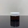 50 ml Amber Cam Krem Kavanozu Beyaz Kapaklı Tıpalı 50 ml Amber Cam Krem Kavanozu Beyaz Kapaklı Tıpalı