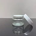50 ml Şeffaf Cam Krem Kavanozu Beyaz Kapaklı Tıpalı 50 ml Şeffaf Cam Krem Kavanozu Beyaz Kapaklı Tıpalı