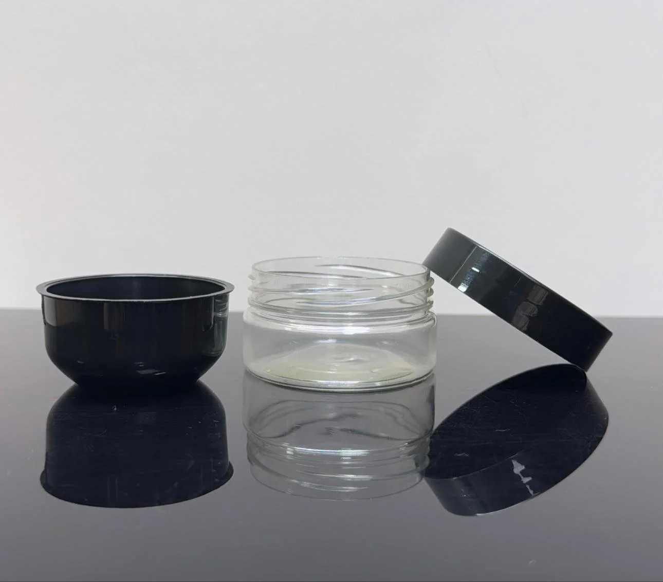 30 ml Çıdarlı Şeffaf Pet Krem Kavanozu 30 ml Çıdarlı Şeffaf Pet Krem Kavanozu