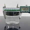 100 ml Şeffaf Pet Krem Kavanozu Beyaz Kapaklı 100 ml Şeffaf Pet Krem Kavanozu Beyaz Kapaklı
