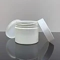 100 ml Beyaz Pet Krem Kavanozu Beyaz Kapaklı 100 ml Beyaz Pet Krem Kavanozu Beyaz Kapaklı