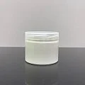 100 ml Beyaz Pet Krem Kavanozu Şeffaf Kapaklı 100 ml Beyaz Pet Krem Kavanozu Şeffaf Kapaklı