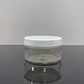 100 ml Şeffaf Pet Krem Kavanozu Beyaz Kapaklı Tıpalı 100 ml Şeffaf Pet Krem Kavanozu Beyaz Kapaklı Tıpalı