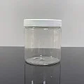 250 ml Şeffaf Pet Krem Kavanozu Beyaz Kapaklı Tıpalı 250 ml Şeffaf Pet Krem Kavanozu Beyaz Kapaklı Tıpalı