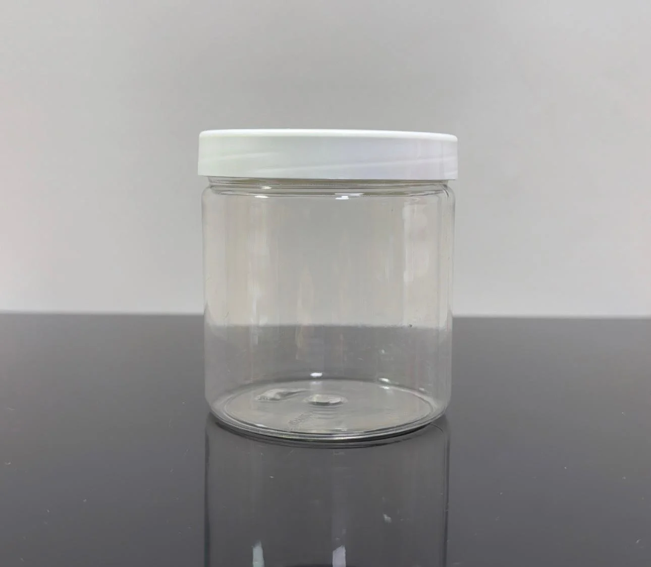 250 ml Şeffaf Pet Krem Kavanozu Beyaz Kapaklı Tıpalı 250 ml Şeffaf Pet Krem Kavanozu Beyaz Kapaklı Tıpalı