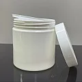 500 ml Beyaz Pet Krem Kavanozu Tıpalı 500 ml Beyaz Pet Krem Kavanozu Tıpalı