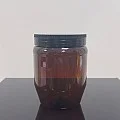 700 ml Amber Pet Krem Kavanozu Tıpalı 700 ml Amber Pet Krem Kavanozu Tıpalı