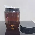 700 ml Amber Pet Krem Kavanozu Tıpalı 700 ml Amber Pet Krem Kavanozu Tıpalı