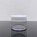 100 ml Şeffaf Beyaz Kapaklı Tıpalı Akrilik Kavanoz 100 ml Şeffaf Beyaz Kapaklı Tıpalı Akrilik Kavanoz
