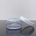 50 ml Şeffaf Beyaz Kapaklı Tıpalı Akrilik Kavanoz 50 ml Şeffaf Beyaz Kapaklı Tıpalı Akrilik Kavanoz