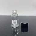 35 ml Safir Model Şeffaf Plastik Şişe Geniş Siyah Kapaklı 35 ml Safir Model Şeffaf Plastik Şişe Geniş Siyah Kapaklı