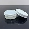 20 ml Pomat Kutu Beyaz Plastik Kavanoz