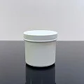 50 ml Pomat Kutu Beyaz Boş Plastik Kavanoz