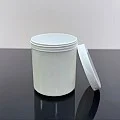 100 ml Pomat Kutu Beyaz Boş Plastik Kavanoz 100 ml Pomat Kutu Beyaz Boş Plastik Kavanoz
