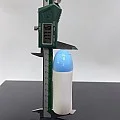 100 ml Beyaz Şampuan Şişesi Mavi Kapaklı 100 ml Beyaz Şampuan Şişesi Mavi Kapaklı
