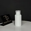 50 ML Beyaz Tombul Ağız Plastik Şişe Şeffaf Fliptop Kapaklı