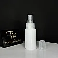 50 ML Küt Model Beyaz Plastik Şişe Şeffaf Parmak Sprey