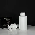 50 ML Küt Model Beyaz Plastik Şişe Beyaz Tırıklı Sıvı Sabun Pompa