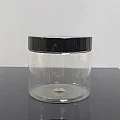 400 ml Şeffaf Pet Krem Kavanozu Parlak Siyah Kapaklı Tıpalı 400 ml Şeffaf Pet Krem Kavanozu Parlak Siyah Kapaklı Tıpalı